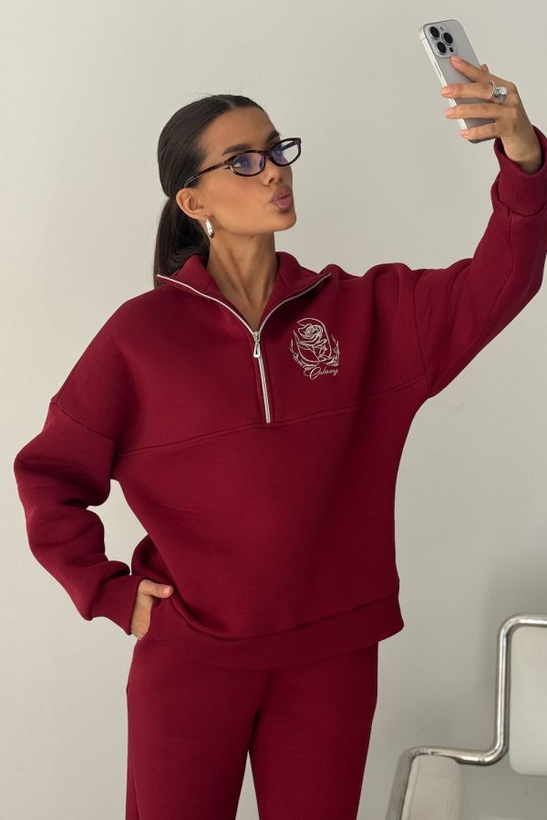 Галактика костюм женский [бордо]