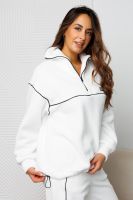 Костюм спортивный флисовый 424 [белый]