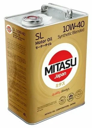 MITASU MOTOR OIL SL 10W-40, 5л