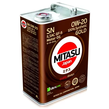 MITASU GOLD SN 5W-20, 6л