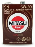 MITASU MOTOR OIL SN 5W-30, 6л