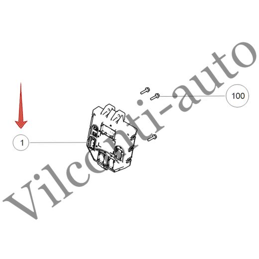 ЭЛЕКТРОННЫЙ БЛОК ЗАПУСКА TANK 500 3608109XKN02A 100% ОРИГИНАЛ