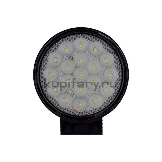 Светодиодная фара 16 Ватт рабочего света 19 LED круглая 12/24 Вольт FR1827