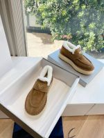 Лоферы PRADA с мехом Premium