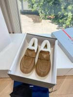 Лоферы PRADA с мехом Premium