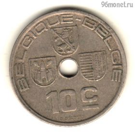 Бельгия 10 сантимов 1938