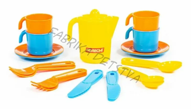 Набор детской посуды "Анюта" на 4 персоны.