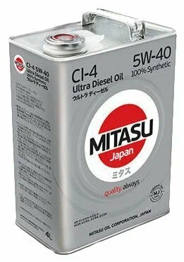 MITASU ULTRA DIESEL CI-4 5W-40, 4л