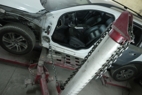 Ремонт После Бокового Столкновения на Автомобиле Варшавское шоссе 170Бс7