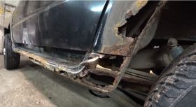 Замена Участка Порога на Автомобиле Варшавское шоссе 170Бс7