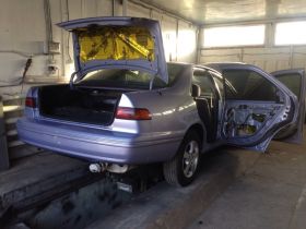 Антикоррозийная Обработка Внутренней Части Крышки Багажника на Автомобиле Варшавское шоссе 170Бс7