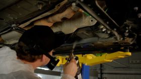 Антикоррозийная Обработка Внутренней Части Лонжеронов на Автомобиле Варшавское шоссе 170Бс7