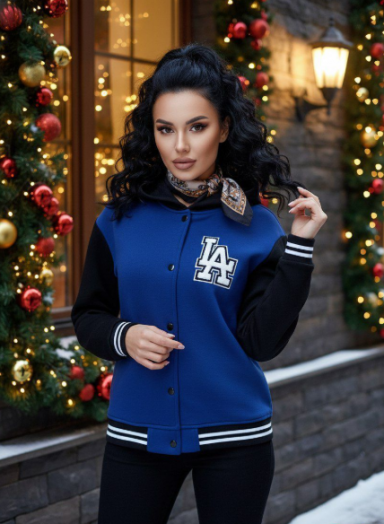 Бомбер теплый женский 51696