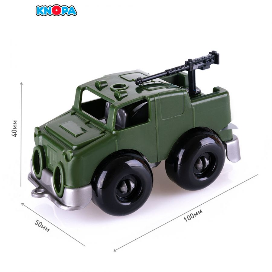 Набор машинок 9 штук "Вжух бои в пустыне" 10 см КНОПА