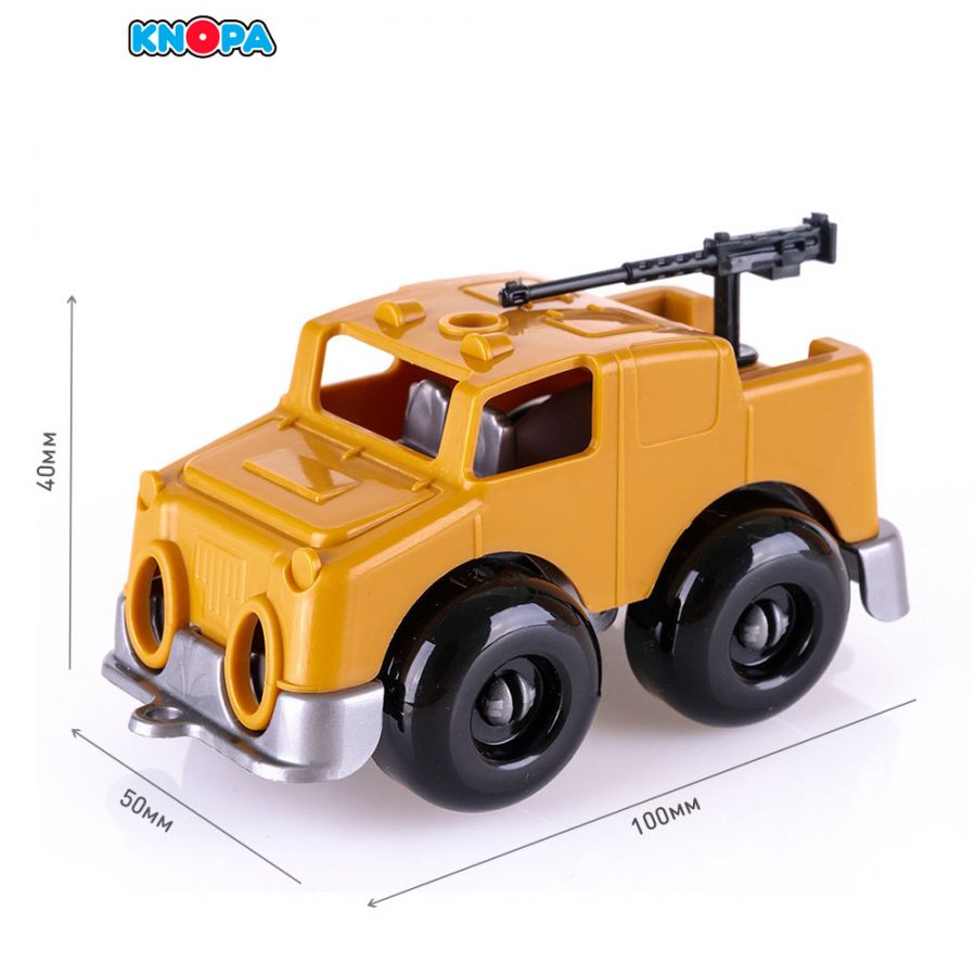 Набор машинок 9 штук "Вжух бои в пустыне" 10 см КНОПА