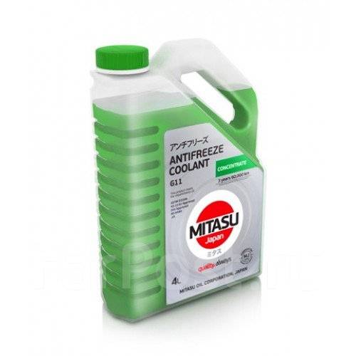 MITASU GREEN ANTIFREEZE/COOLANT CONCENTRATE, 2л