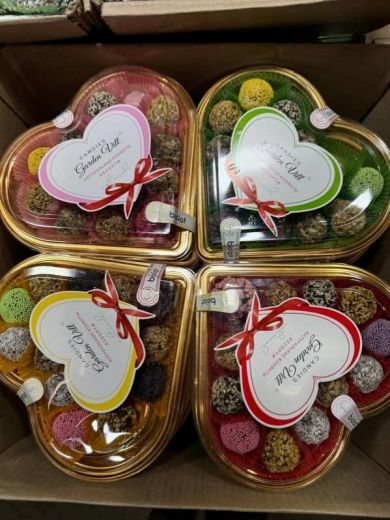 Хурмания "СЕРДЕЧКА" "Классическая" конфеты без сахара, 280гр