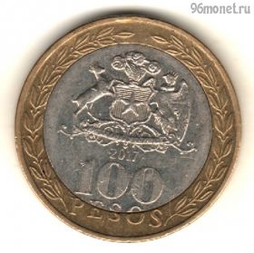 Чили 100 песо 2017