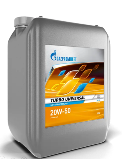 Gazpromneft Turbo Universal 20W-50, 20л