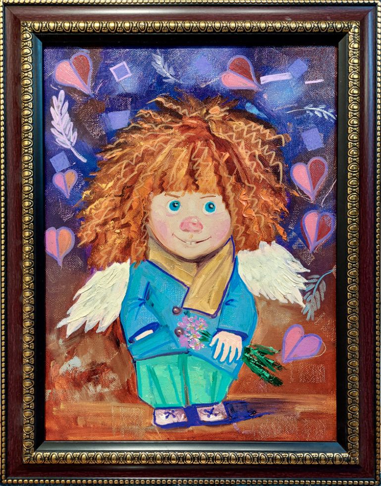 интерьерная картина-талисман "Ангел"