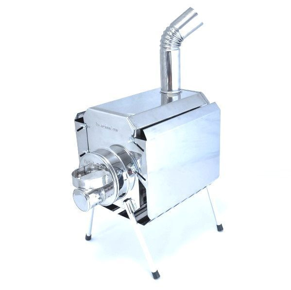 Печь Пошехонка ТУРИСТ 25л (встроенный искрогаситель / 3д-экран)