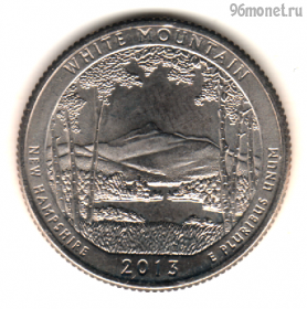 США 25 центов 2013 D