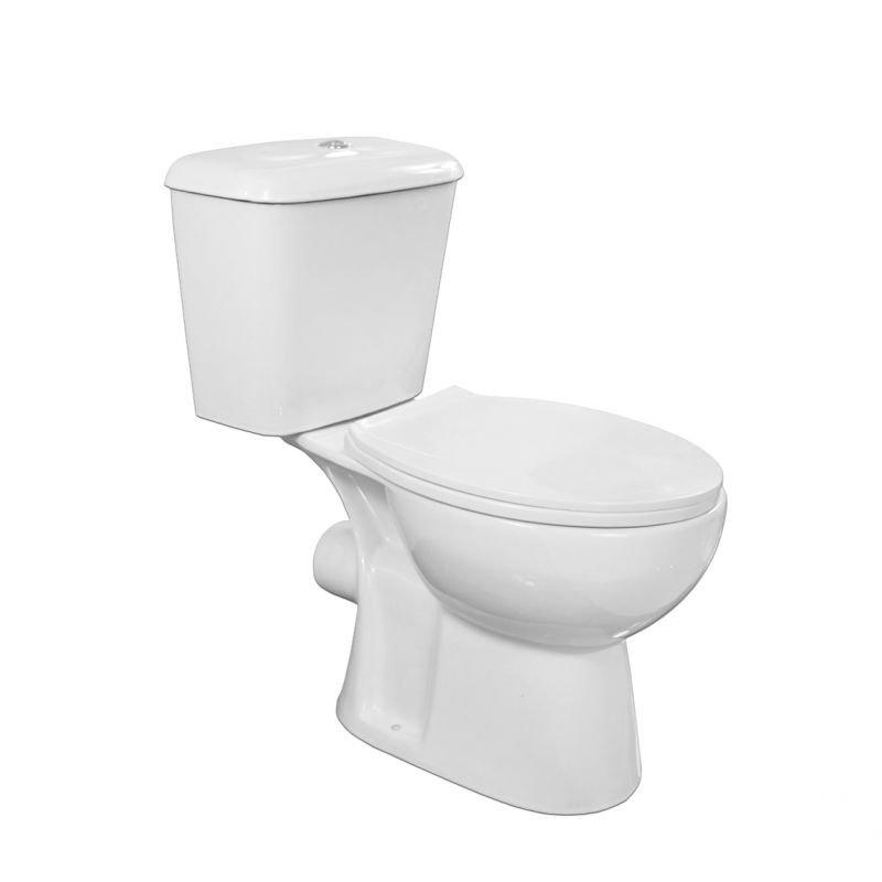 Унитаз напольный Loranto Lino 370х670х720 с сиденьем микролифт soft close, белый CS-CT8812