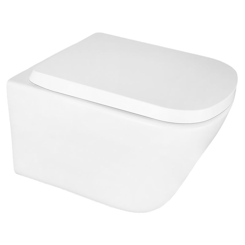 Унитаз подвесной Azario Vesper 360х510х365 безободковый, слив скрытое торнадо, AZ-1373WH