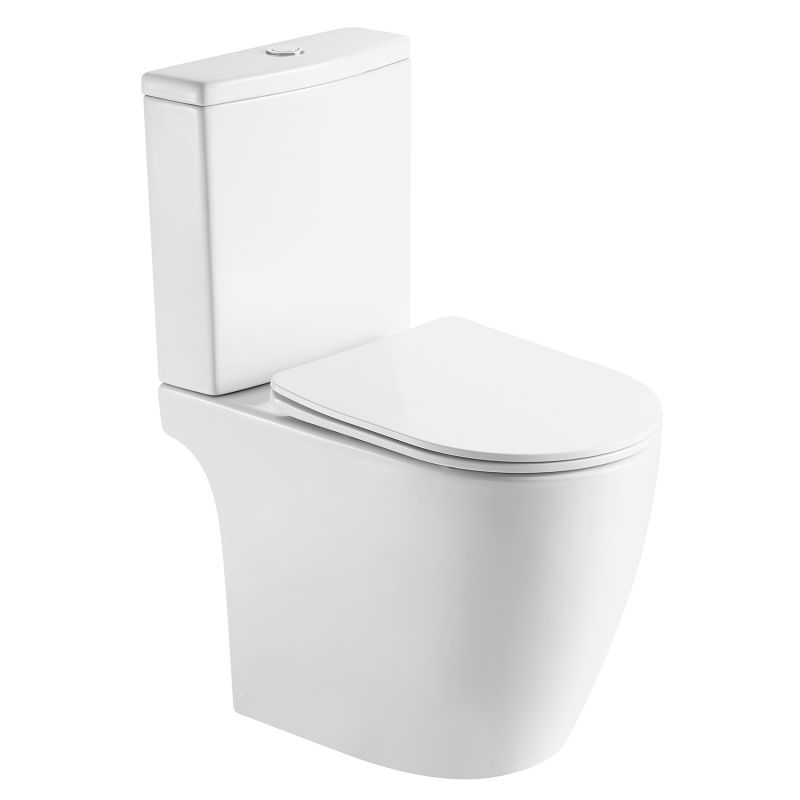 Унитаз-компакт Azario LEO TORNADO FLUSHING 360х595х820 слив торнадо, AZ-1253CT