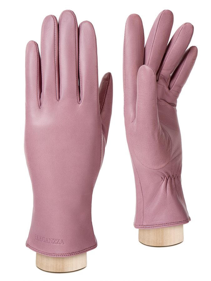 Перчатки женские 100% ш IS00700 dusty rose ELEGANZZA