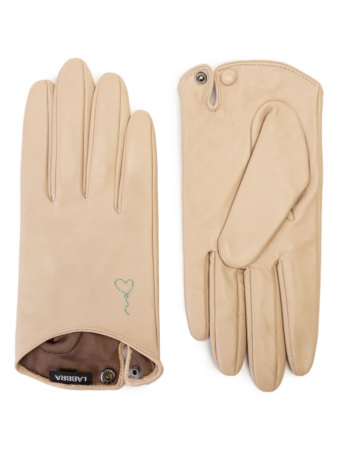 Перчатки жен ш/п LB-8452 beige powder LABBRA