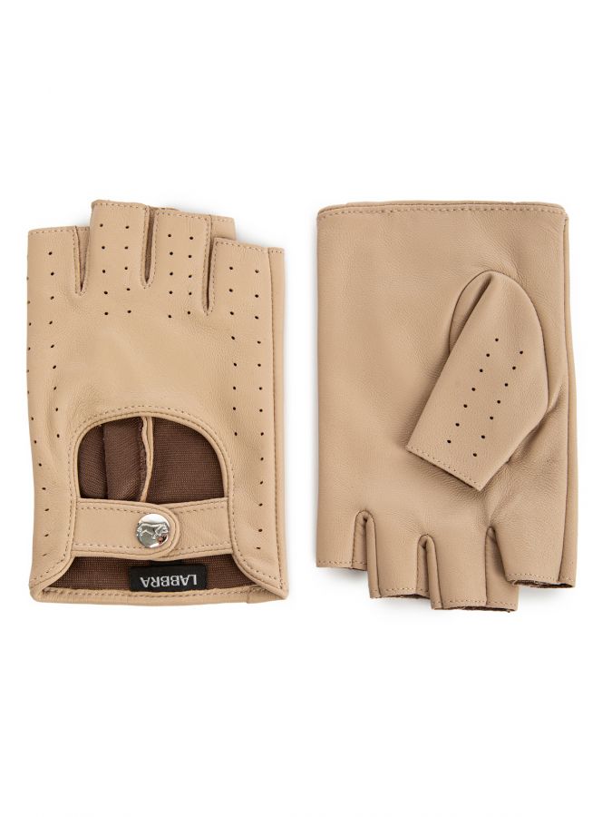 Перчатки жен ш/п LB-1005 beige powder LABBRA