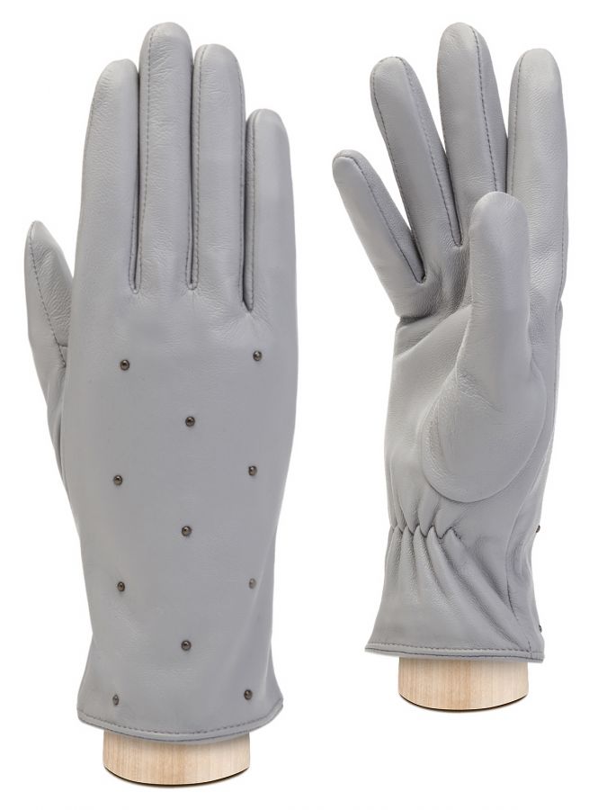 Перчатки жен ш/п LB-0207 grey-lavender LABBRA