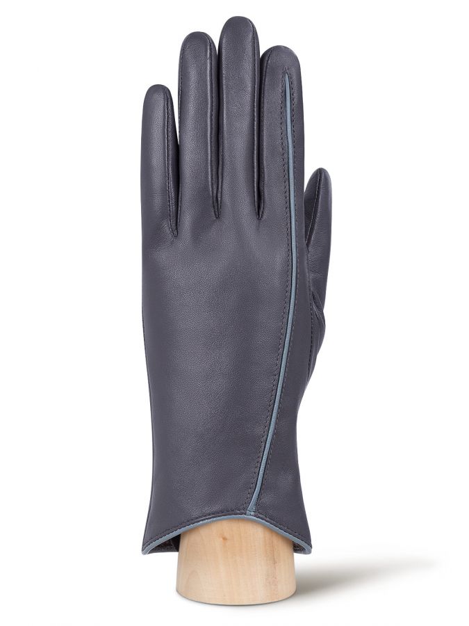 Перчатки женские 100% ш IS963 d.grey ELEGANZZA