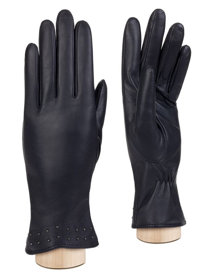 Перчатки женскиеские 100% ш IS9910 d.grey ELEGANZZA