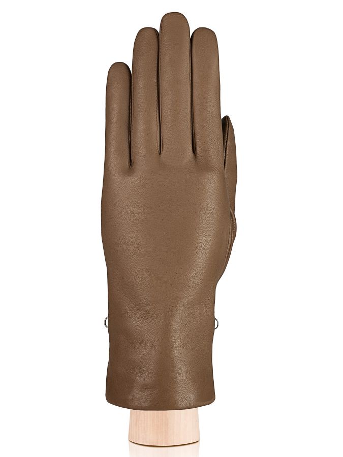 Перчатки женскиеские ш+каш. F-IS5500-BRS taupe ELEGANZZA