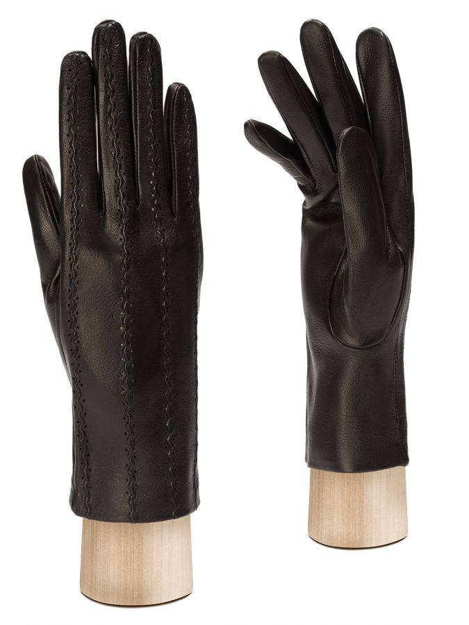 Перчатки женскиеские б/п HP00018 black ELEGANZZA