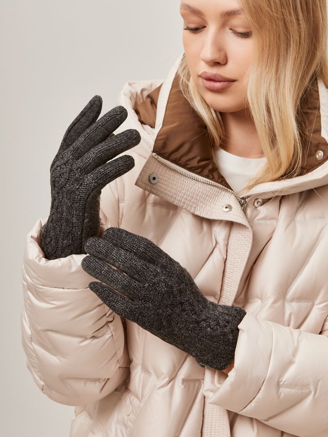 Перчатки жен Labbra LB-CP-120 d.grey LABBRA