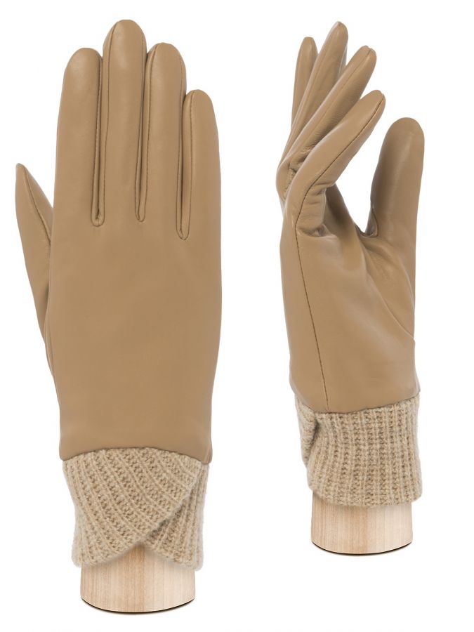 Перчатки женские 100% ш IS938 cream ELEGANZZA