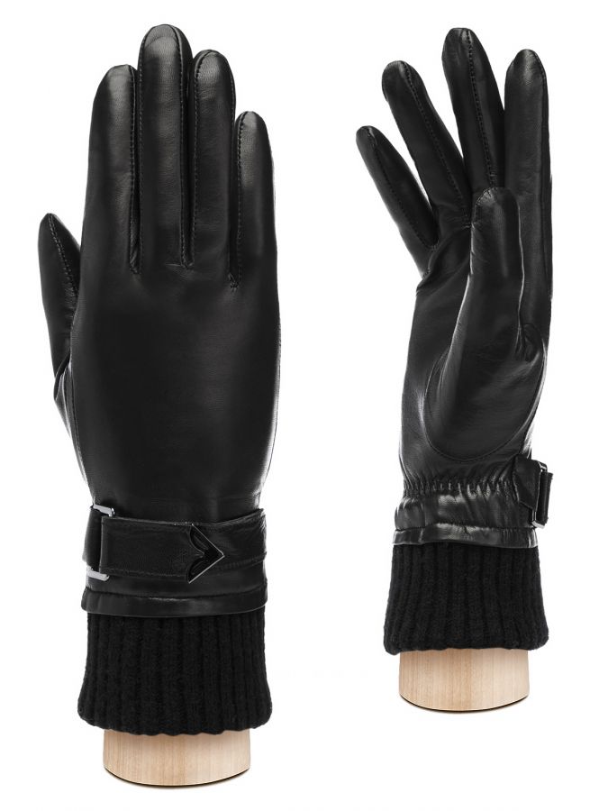 Перчатки женские ш+каш. IS01490 black ELEGANZZA