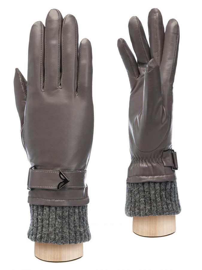 Перчатки женские ш+каш. IS01490 grey ELEGANZZA