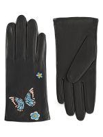 Перчатки женские ш/п IS02453 d.grey ELEGANZZA