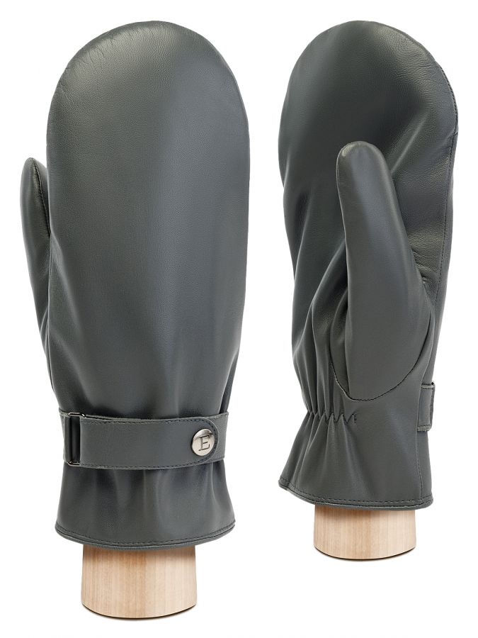 Рукавицы мужские н/м крол IS575 grey ELEGANZZA