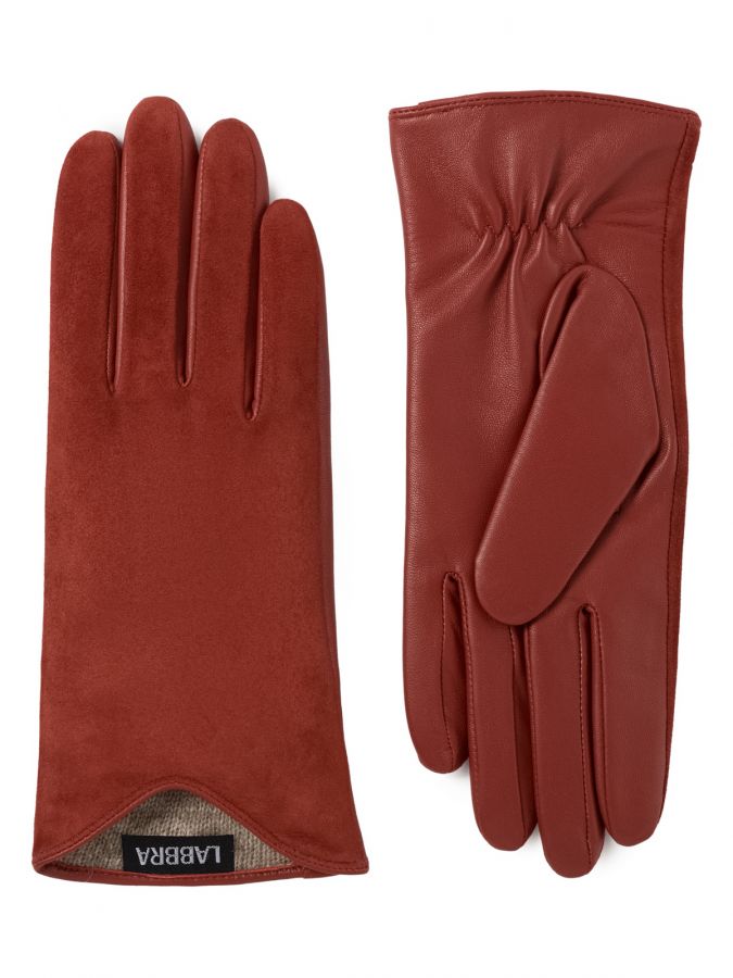 Перчатки жен п/ш LB-2501 red LABBRA