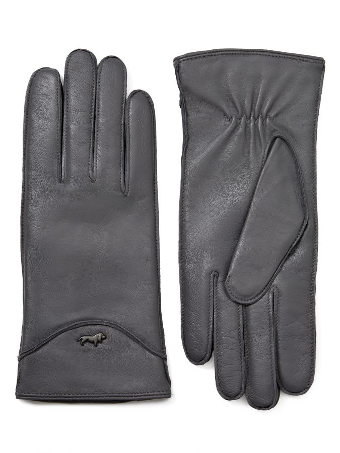 Перчатки жен п/ш LB-2508 d.grey LABBRA