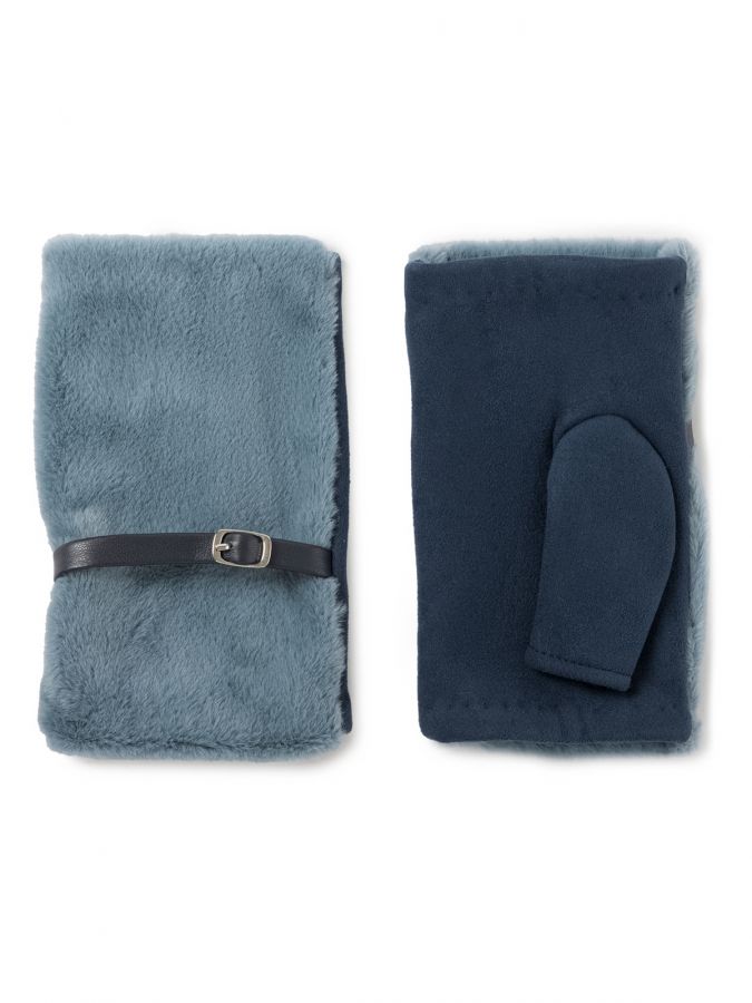 Перчатки жен флис LB-CP-145 blue LABBRA