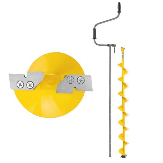 Ледобур BAIKAL 130L левое вращение, L шнека 1065мм, глубина 2,3м (LBA-130L) Тонар