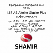 Shamir Altolite 1.67  AS Glacier Plus