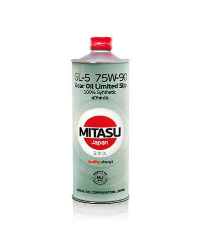 MITASU GEAR OIL GL-5 LSD 75W-90, 1л