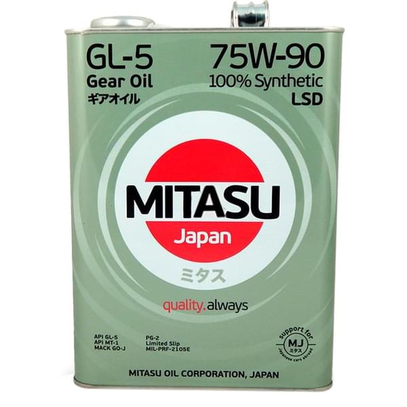 MITASU FE GEAR OIL GL-4/5 75W-80, 4л